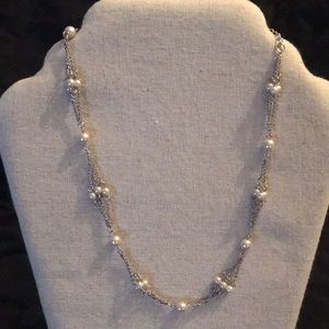 Lia Sophia "Powder Puff" necklace